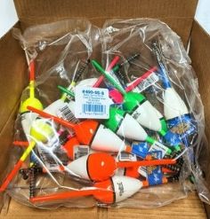 Betts Balsa Spring Float 11/8in 18ct Assorted Brite