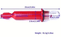 1pc Fishing Light Beacon Lamp Indicator Signal Light Lure Accessory Buoy Underwater Fish Lamp Fishing; 9.84in/25cm; Without Battery