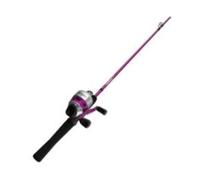 Zebco Authentic 33 Spincast Combo Ladies 10lb 6ft 2pc