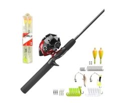 Zebco Tackle Wallet202 Spincast Combo 5ft6in 2pc ML