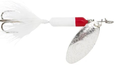 Yakima Rooster Tail (Option: 1/2 White Red Tip)