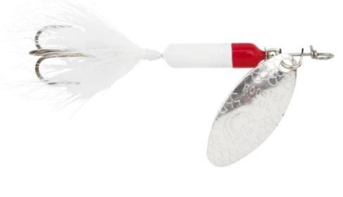 Yakima Rooster Tail (Option: 1/16 White Red Tip)