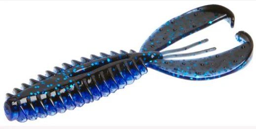 Zoom Z (Option: Craw 4.5in 6/bag Black Sapphire)