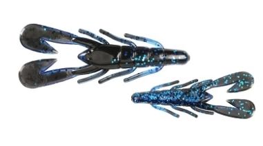 Zoom Ultra Vibe Speed Craw 3in 12/bag (Option: Black Saphire)