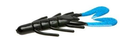 Zoom Ultra Vibe Speed Craw 3in 12/bag (Option: Black/Blue)