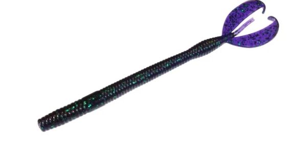 Zoom Z Craw Worm 6.75in 10/bg (Option: Junebug)