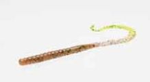 Zoom Magnum Worm (Option: 9in 20/bag Pumpkin Chartreuse Tail)