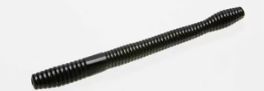 Zoom Magnum Finesee Worm 5in 10/bag (Option: Black)