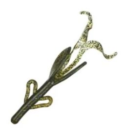 Zoom Baby Brush Hog 5.5in 12/bag (Option: Green Pumpkin)