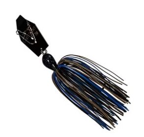Z MAN Big Blade Chatterbait (Option: 1/2oz Black/Blue Candy)